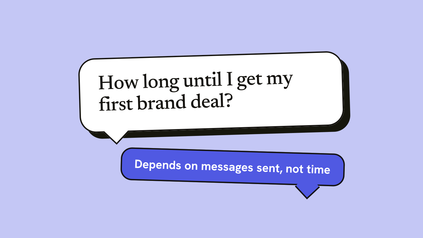 Illustration for the guide: How Long to Get Your First Brand Deal, Honestly Explained