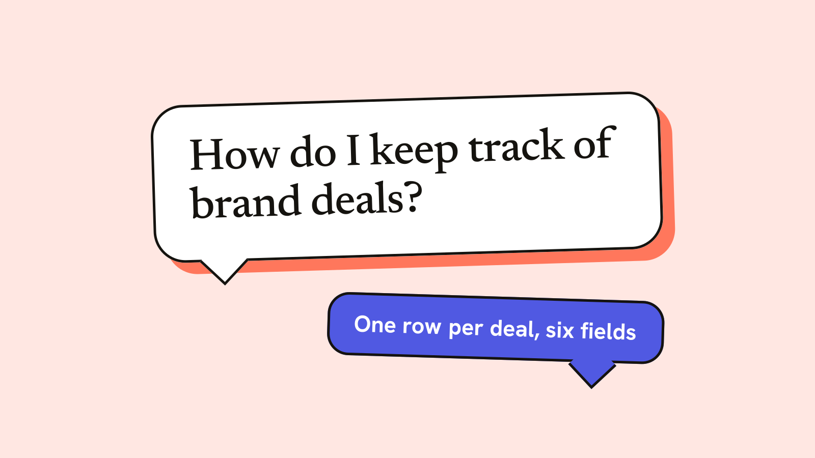 Illustration for the guide: How to Keep Track of Brand Deals (Without Losing Payments)