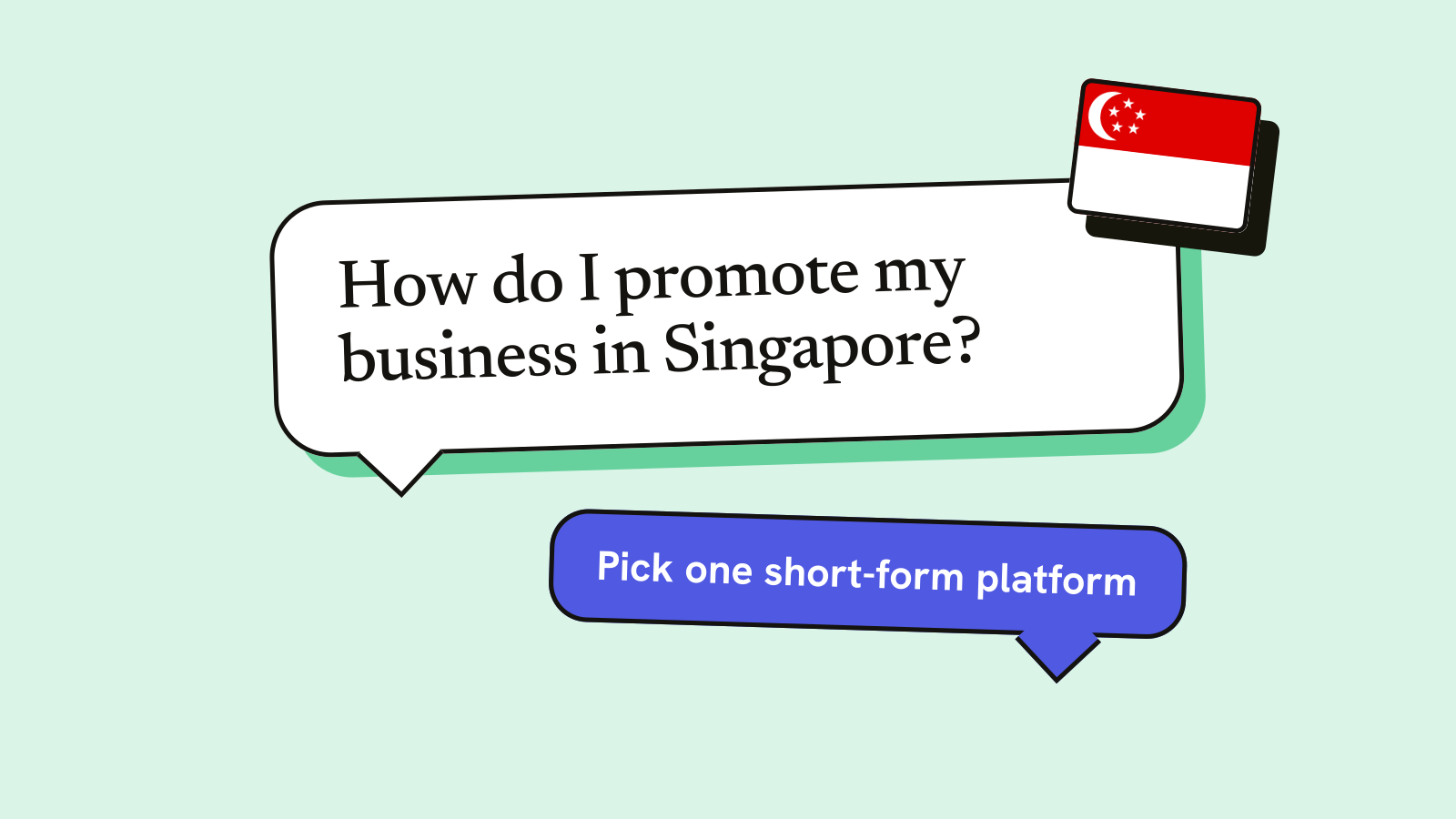 Illustration for the guide: How to Promote My Business in Singapore (2026)