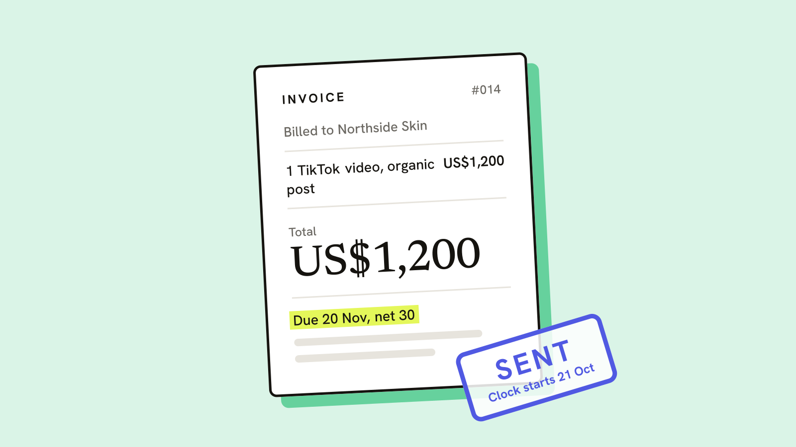 Illustration for the guide: Net 30 Meaning for Creators: When Brands Actually Pay