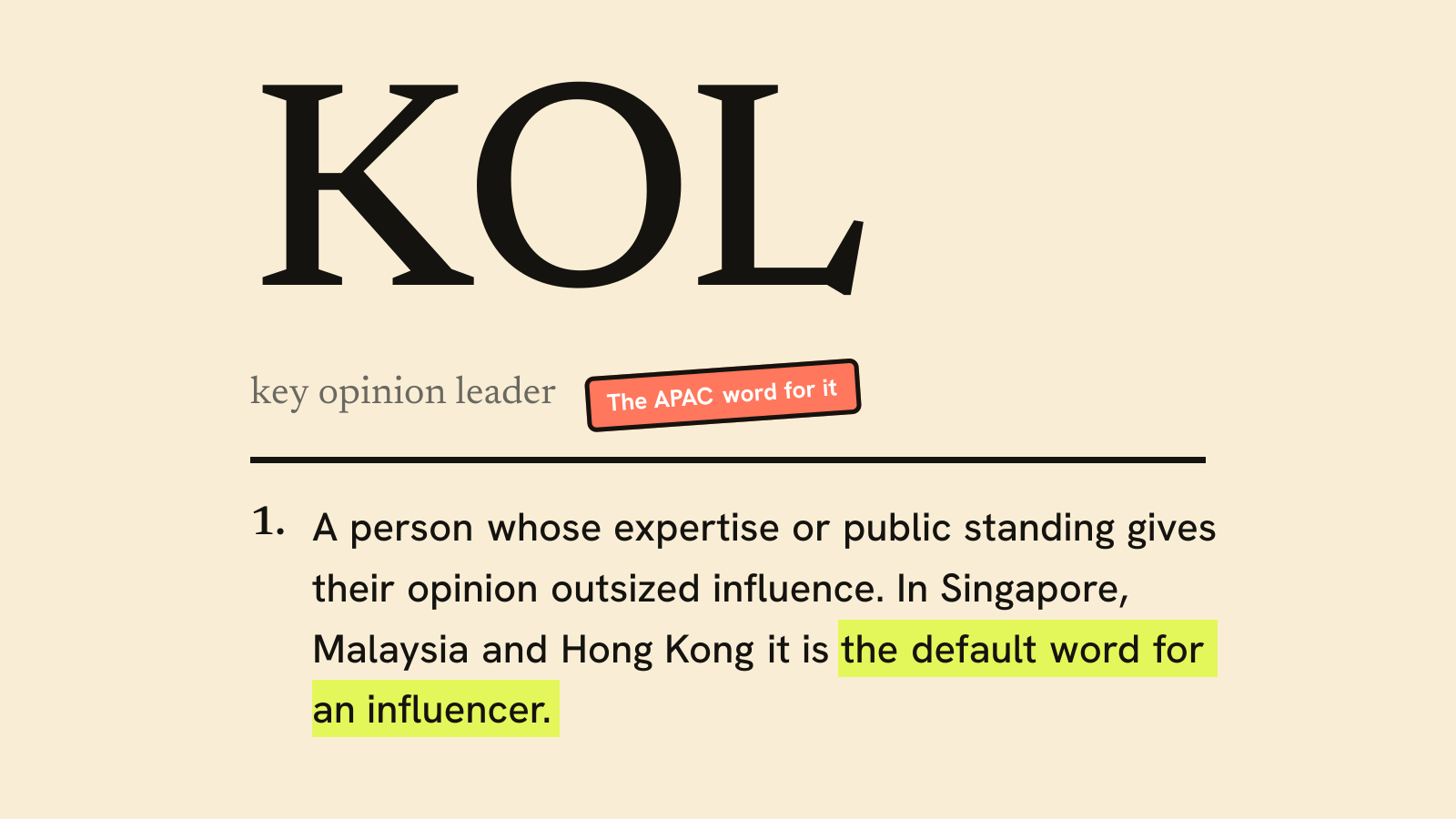 Illustration for the guide: What Is a KOL? Key Opinion Leader Meaning Explained