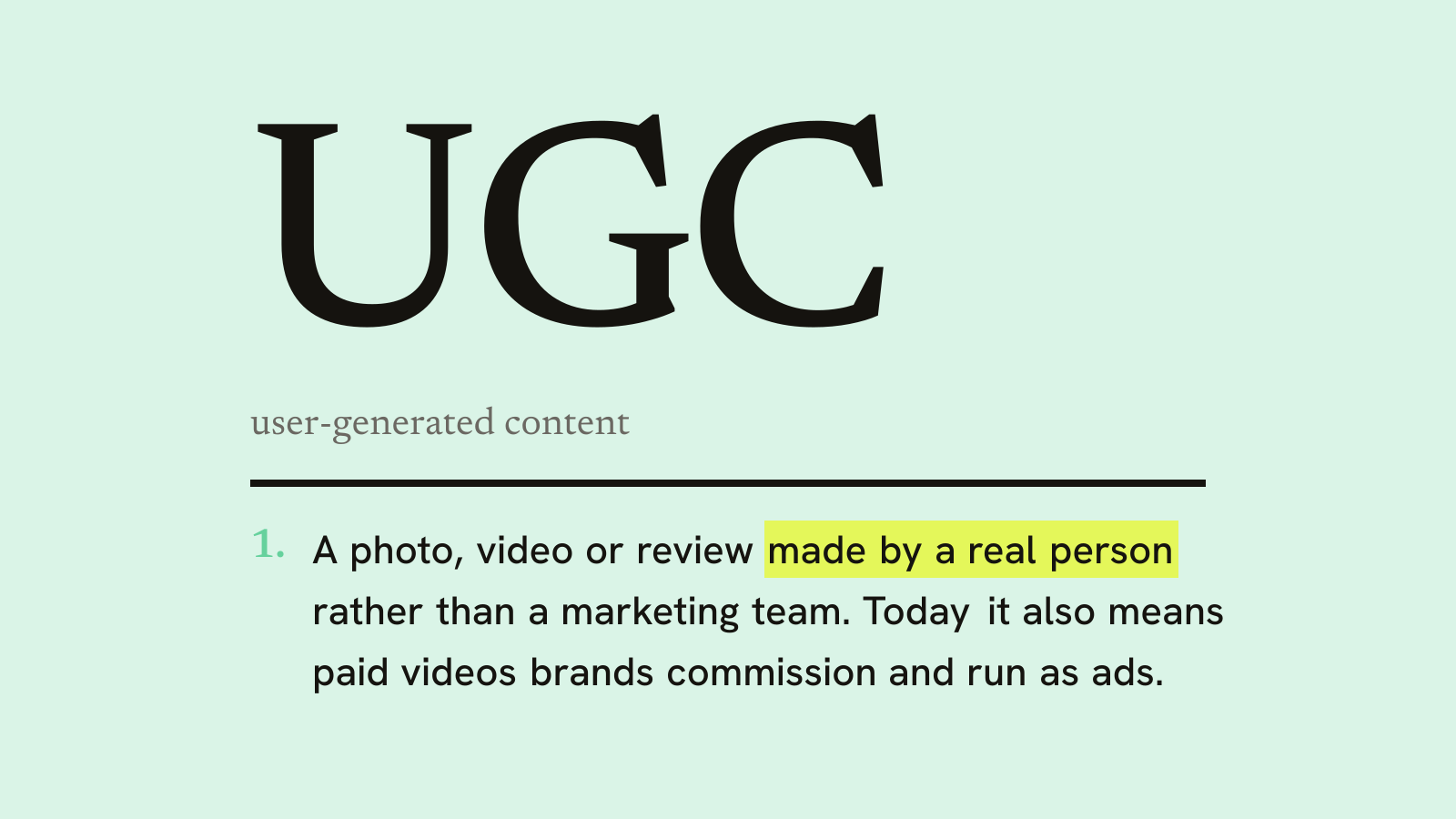 Illustration for the guide: What Is UGC? The Plain-English Meaning Explained